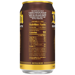 Liquid Death Soda-Flavored Sparkling Water - Rootbeer Wrath, Less Sugar*, Huge Flavor, No Caffeine, No Artificial Sweeteners, 12 Fl Oz (Pack of 12)