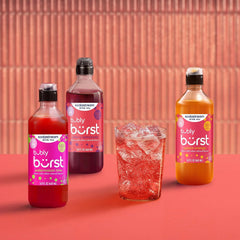 SodaStream Bubly Burst Variety Pack, New Pour Bottle Drink Mix (440ml, Pack of 3)