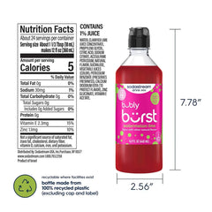 Sodastream Bubly Burst Watermelon Lime New Pour Bottle 14.9 FL OZ (Pack of 4)