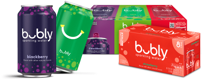 Bubly cans and multipacks